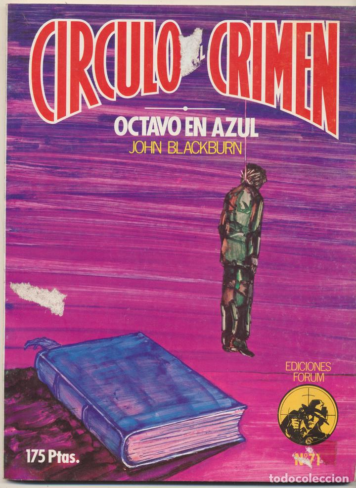 C&oacute;mics: C&iacute;rculo del Crimen n&ordm; 71. Octavo en Azul - Foto 1
