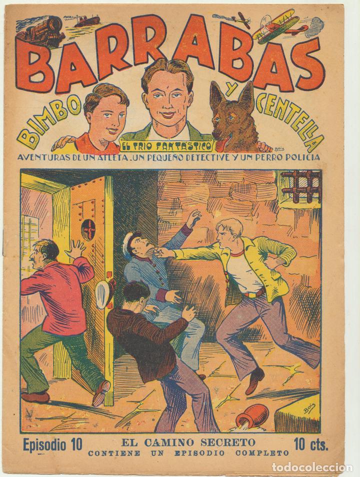 C&oacute;mics: Barrab&aacute;s, Bimbo y Centella n&ordm; 10. El Gato Negro 192?. SIN ABRIR - Foto 1