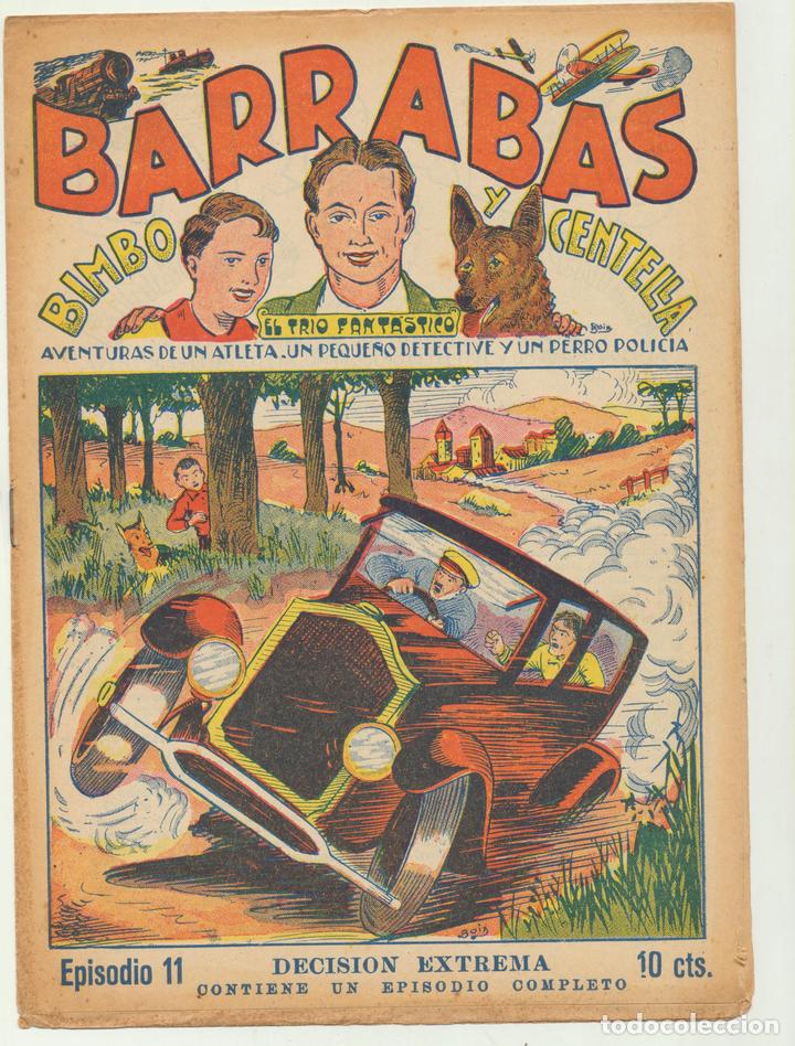 C&oacute;mics: Barrab&aacute;s, Bimbo y Centella n&ordm; 11. El Gato Negro 192?. SIN ABRIR - Foto 1