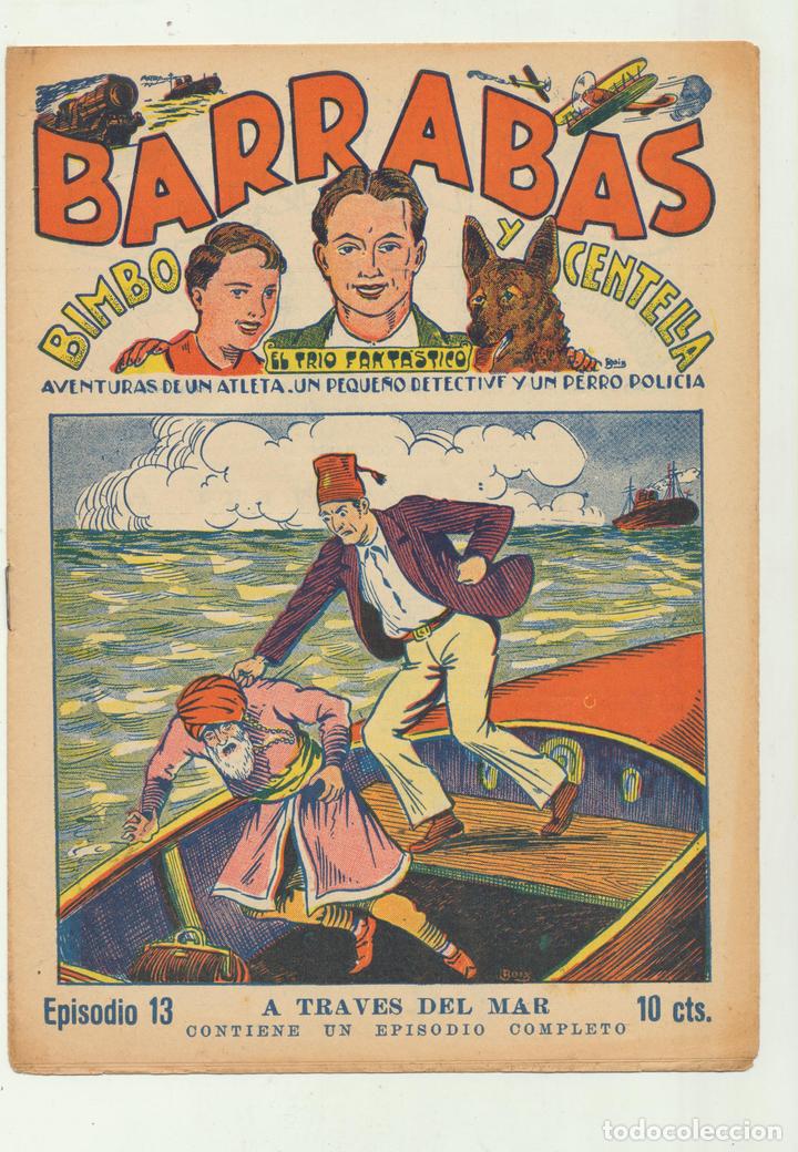 C&oacute;mics: Barrab&aacute;s, Bimbo y Centella n&ordm; 13. El Gato Negro 192?. SIN ABRIR - Foto 1