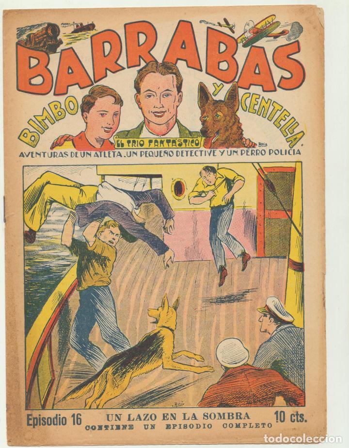 C&oacute;mics: Barrab&aacute;s, Bimbo y Centella n&ordm; 16. El Gato Negro 192?. SIN ABRIR - Foto 1
