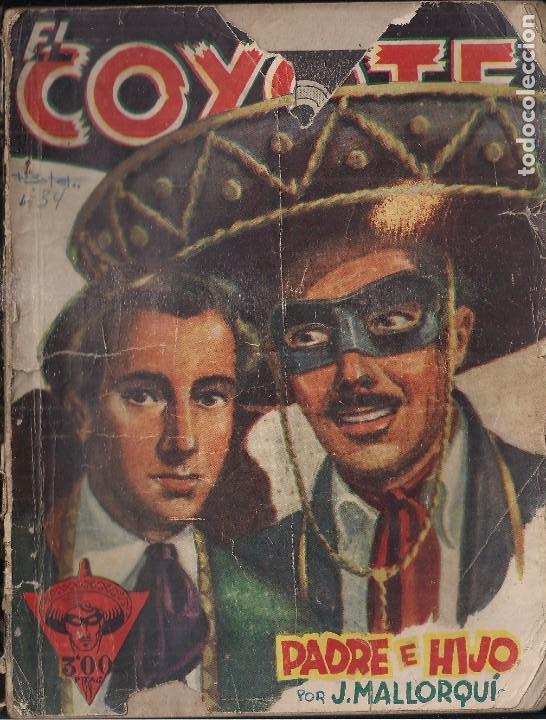 C&oacute;mics: EL COYOTE N&ordm; 34. PADRE E HIJO. J. MALLORQU&Iacute;. EDICIONES CLIPER - Foto 1