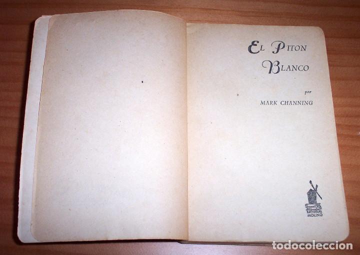 C&oacute;mics: BIBLIOTECA ORO AZUL DE BOLSILLO - MARK CHANNING - N&ordm; 9: EL PIT&Oacute;N BLANCO - Foto 3