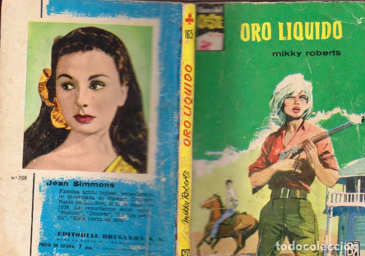 C&oacute;mics: ASES DEL OESTE - MIKKY ROBERTS - N&ordm; 165: ORO L&Iacute;QUIDO - A&Ntilde;O 1962 - BUEN ESTADO