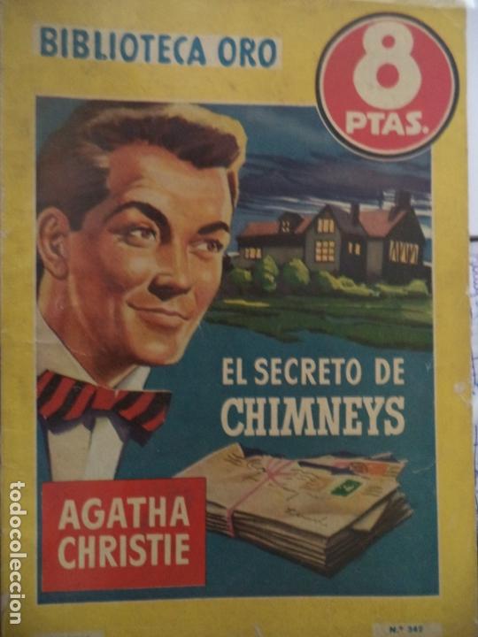 C&oacute;mics: BIBLIOTECA ORO   N&ordm; 342 EL SECRETO DE CHIMNEYS - Foto 1