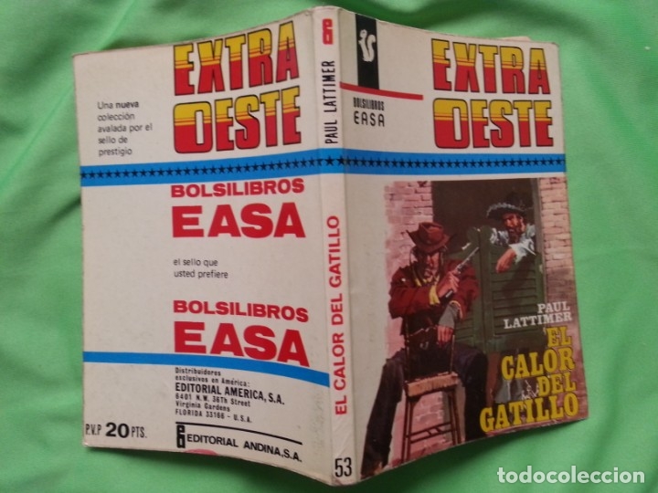 C&oacute;mics: EL CALOR DEL GATILLO - PAUL LATTIMER - EXTRA OESTE 53 - Foto 1