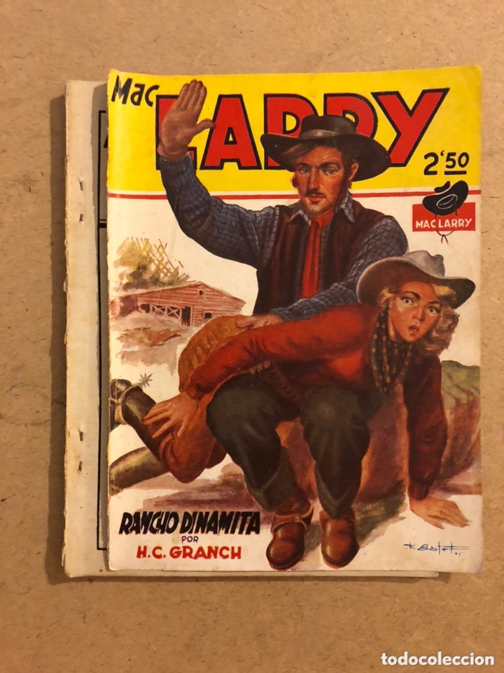 C&oacute;mics: MAC LARRY N&deg; 3 RANCHO DINAMITA. H.C. GRANCH. EDICIONES CLIPER. - Foto 2