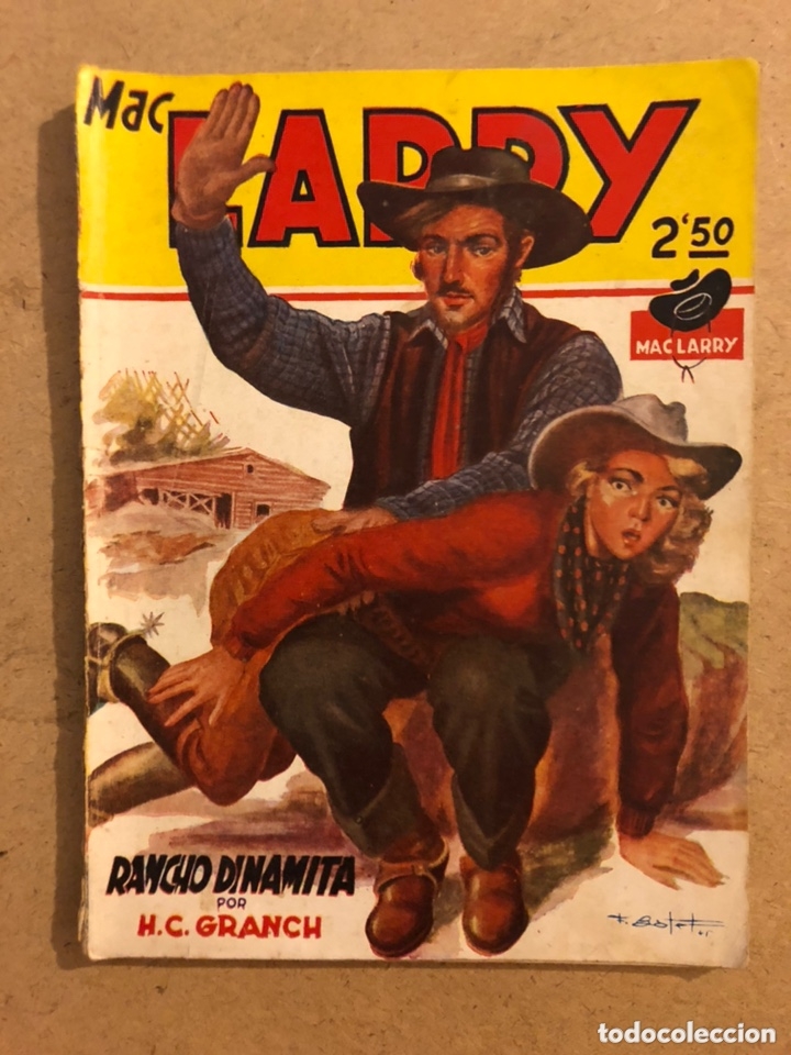 C&oacute;mics: MAC LARRY N&deg; 3 RANCHO DINAMITA. H.C. GRANCH. EDICIONES CLIPER. - Foto 1