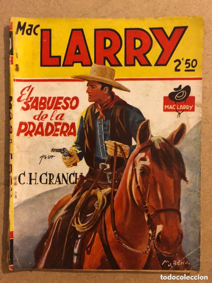 C&oacute;mics: MAC LARRY N&deg; 19 EL SABUESO DE LA PRADERA. H.C. GRANCH. EDICIONES CLIPER. - Foto 1