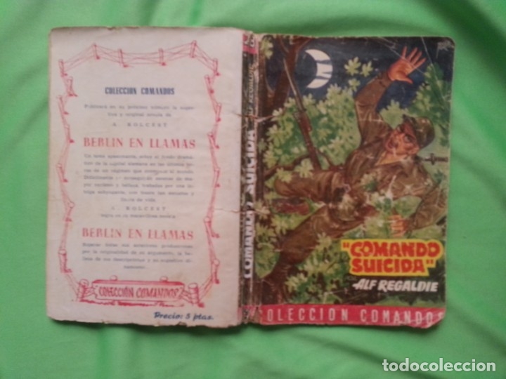 C&oacute;mics: COMANDO SUICIDA - ALF REGALDIE - COLECCION COMANDOS 28 - Foto 1