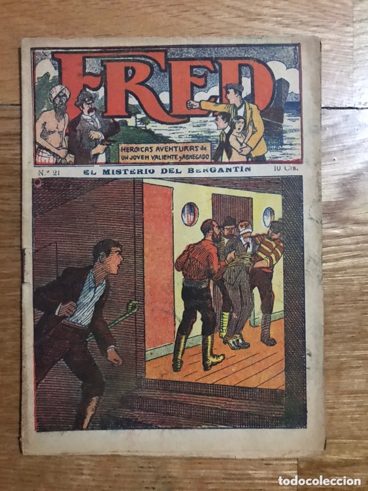 C&oacute;mics: Fred el misterio del bergant&iacute;n n&uacute;mero 21 - Foto 1