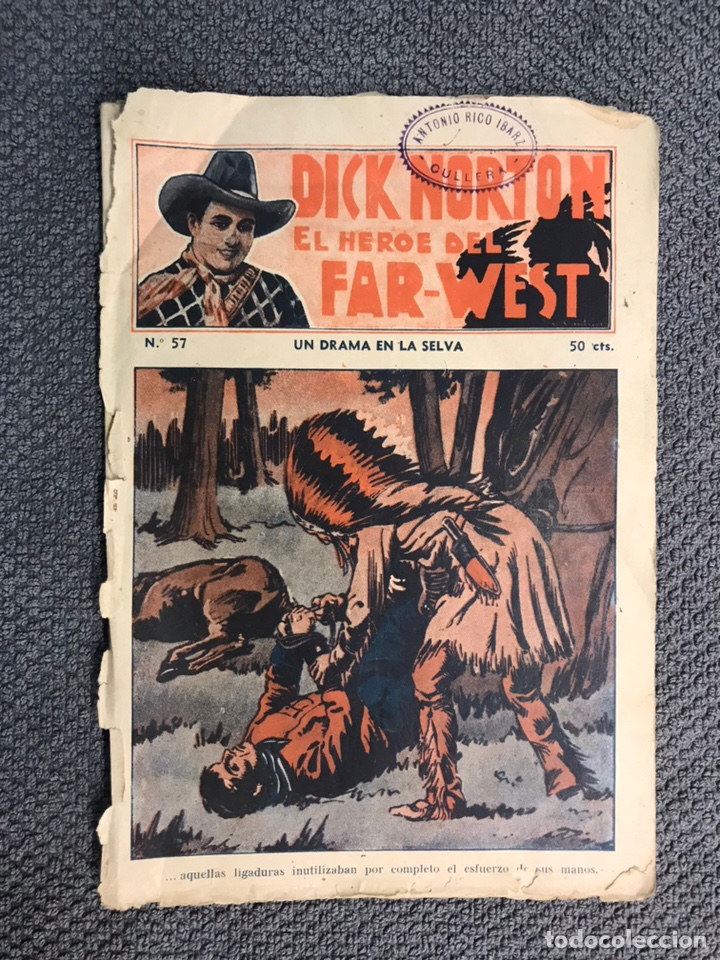 C&oacute;mics: DICK NORTON , El H&eacute;roe del Far West No,60 A Galope Tendido - Foto 4
