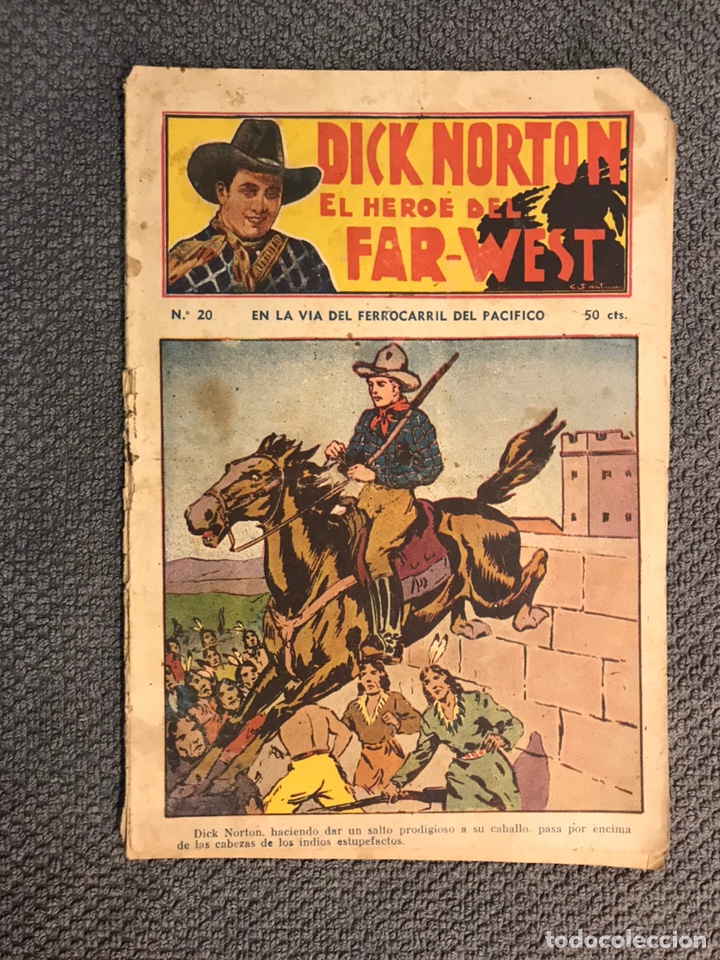C&oacute;mics: DICK NORTON , El H&eacute;roe del Far West No,60 A Galope Tendido - Foto 5