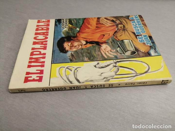 C&oacute;mics: EL IMPLACABLE / LOTE 5 NOVELAS: 3, 5, 15, 18, 23 / C&Eacute;SAR TORRE / EDICIONES TORAY 1960 - Foto 3