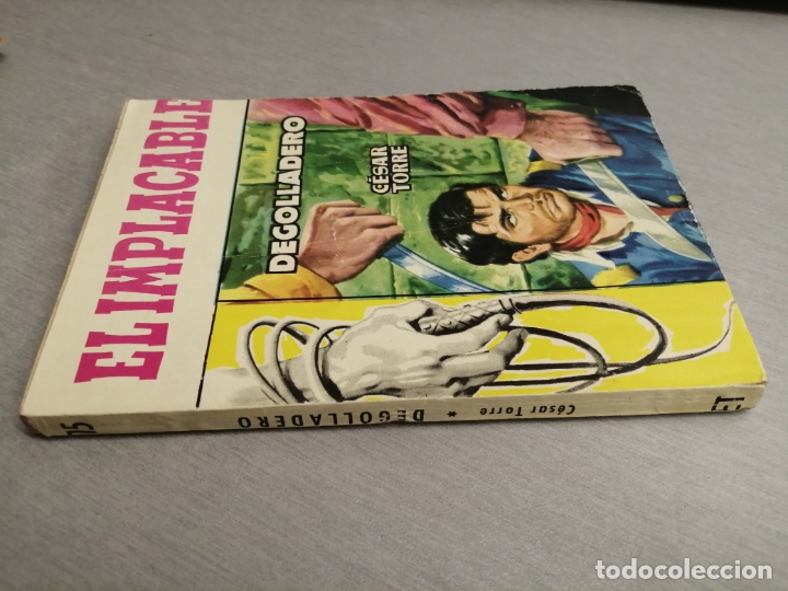 C&oacute;mics: EL IMPLACABLE / LOTE 5 NOVELAS: 3, 5, 15, 18, 23 / C&Eacute;SAR TORRE / EDICIONES TORAY 1960 - Foto 4