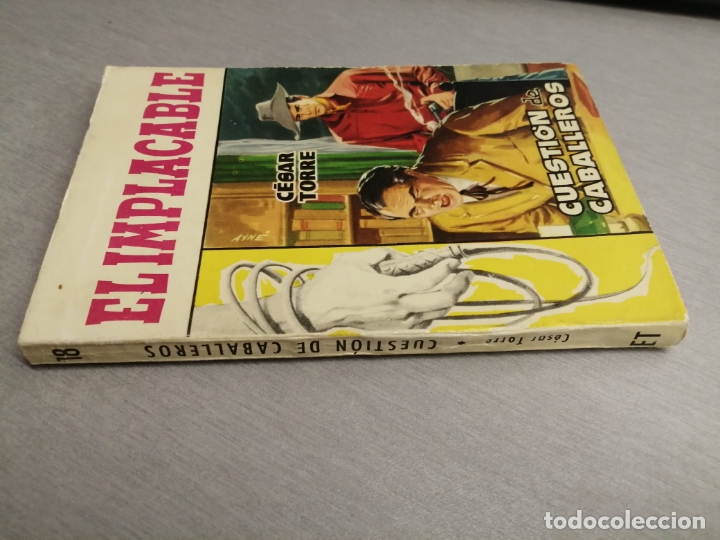 C&oacute;mics: EL IMPLACABLE / LOTE 5 NOVELAS: 3, 5, 15, 18, 23 / C&Eacute;SAR TORRE / EDICIONES TORAY 1960 - Foto 5