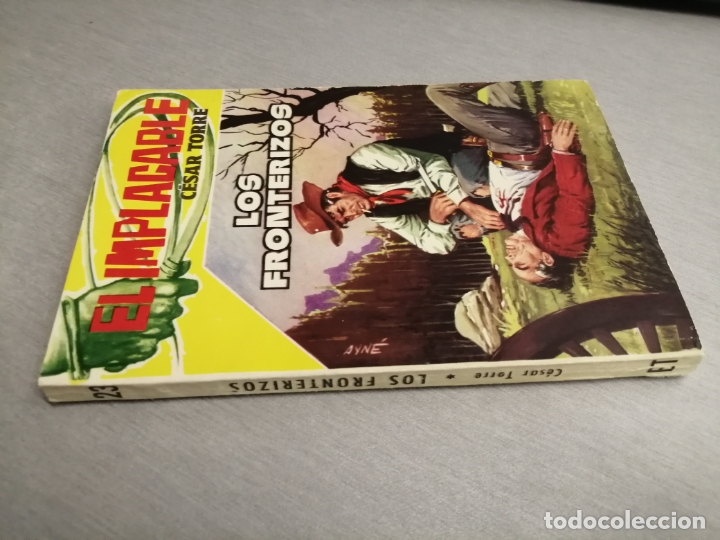 C&oacute;mics: EL IMPLACABLE / LOTE 5 NOVELAS: 3, 5, 15, 18, 23 / C&Eacute;SAR TORRE / EDICIONES TORAY 1960 - Foto 6