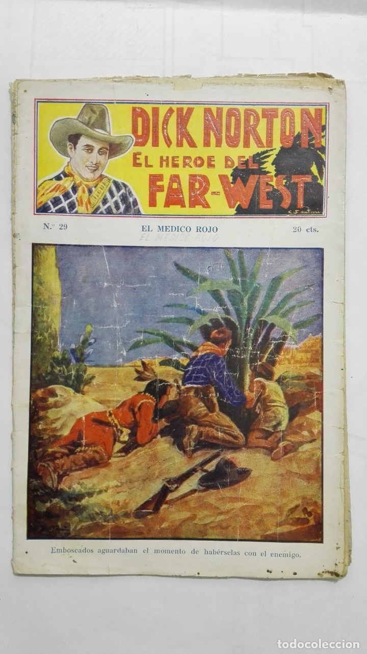 C&oacute;mics: DICK NORTON EL HEROE DEL FAR - WEST, N&ordm; 29, EL MEDICO ROJO - Foto 1