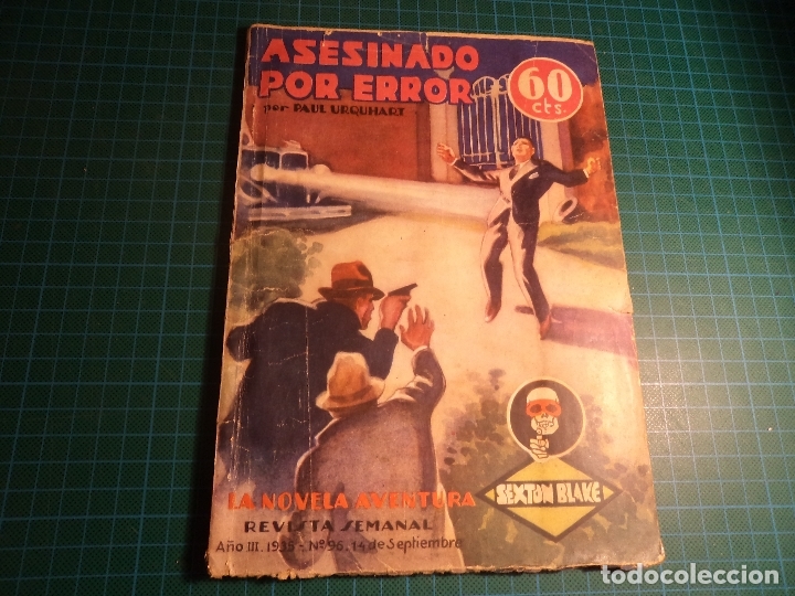 C&oacute;mics: sexton blake. n&ordm; 96. asesinado por error. hymsa - Foto 1