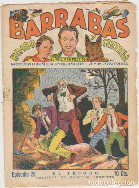 C&oacute;mics: Barrab&aacute;s, Bimbo y Centella n&ordm; 22. El Gato Negro 192? - Foto 1