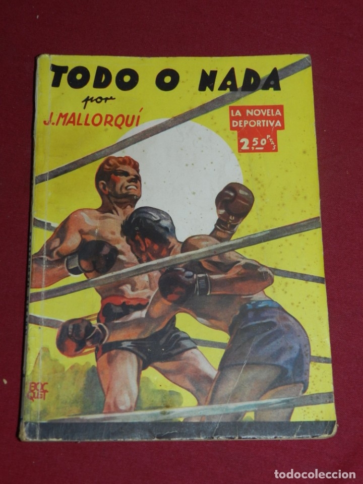 C&oacute;mics: (M) TODO O NADA POR J MALLORQUI, LA NOVELA DEPORTIVA N.3, SE&Ntilde;ALES DE USO