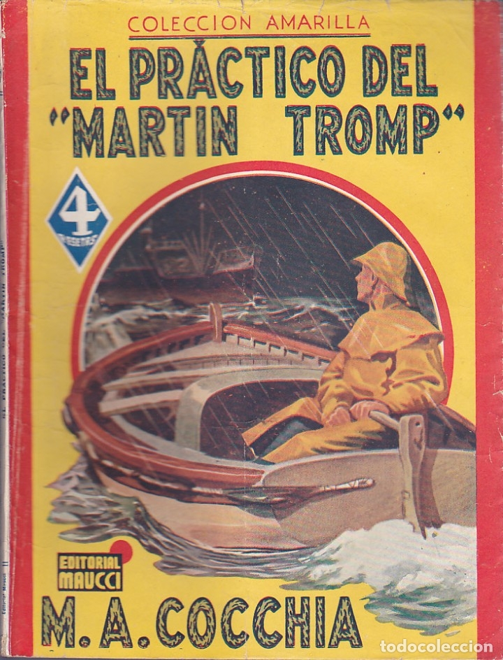 C&oacute;mics: NOVELA COLECCION AMARILLA EL PRACTICO DEL MARTIN TROMP ED MAUCCI - Foto 1