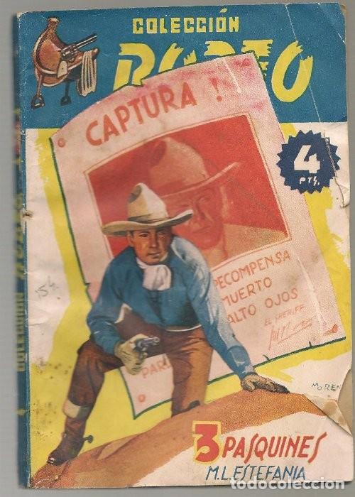 Fumetti: COLECCI&Oacute;N RODEO n&ordm; 154 ESTEFANIA, 3 pasquines ,usada,