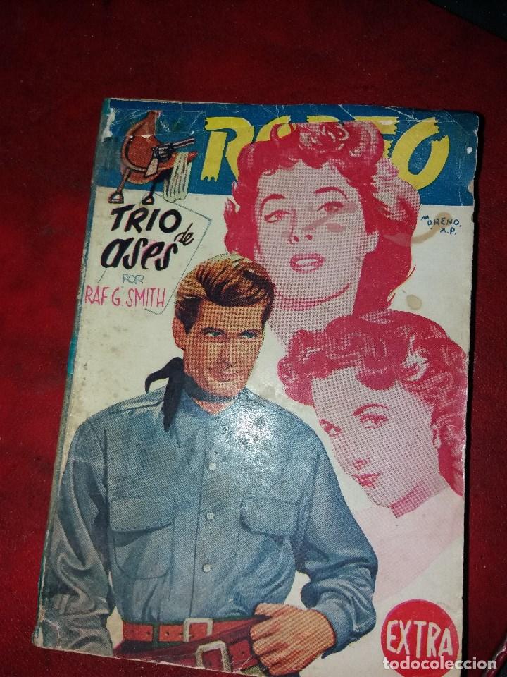 C&oacute;mics: novela coleccion rodeo extra numero 134 trio de ases - Foto 1
