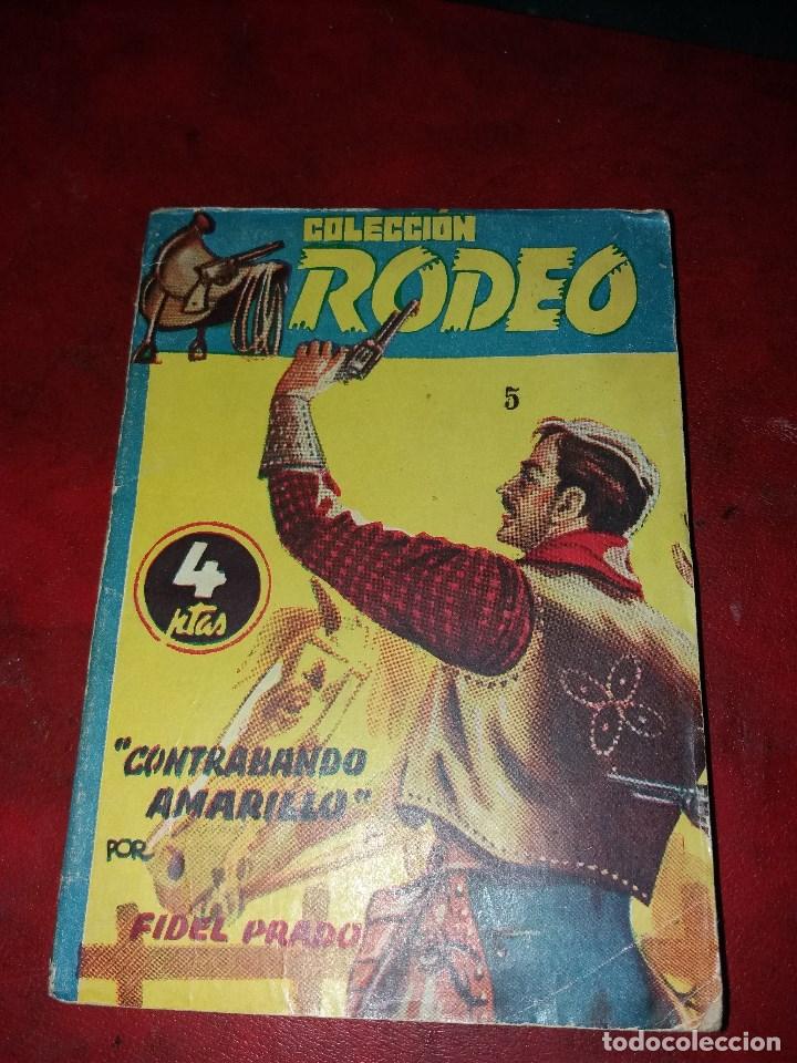 C&oacute;mics: novela coleccion rodeo numero 52 contrabando amarillo - Foto 1