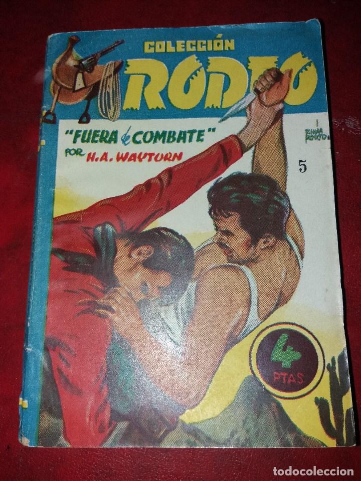 C&oacute;mics: novela coleccion rodeo numero 73 fuera de combate - Foto 1