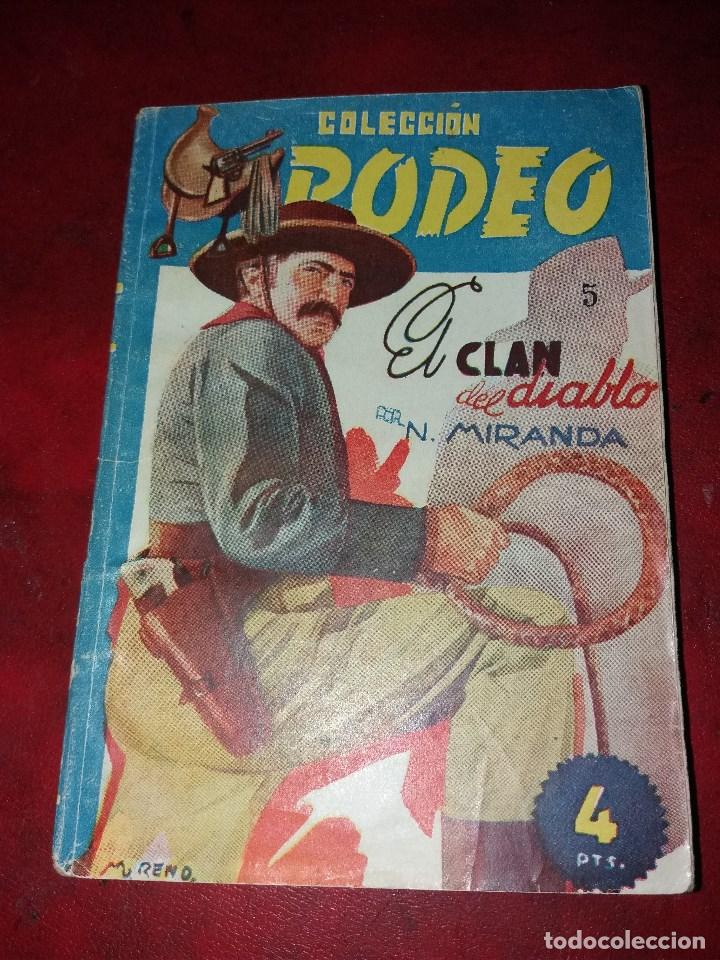C&oacute;mics: novela coleccion rodeo numero 76 el clan del diablo - Foto 1