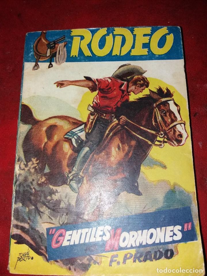 C&oacute;mics: novela coleccion rodeo numero 98 gentiles mormones - Foto 1