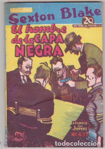 C&oacute;mics: Sexton Blake n&ordm; 627. El Hombre de la Capa Negra. Tor 1942 - Foto 1