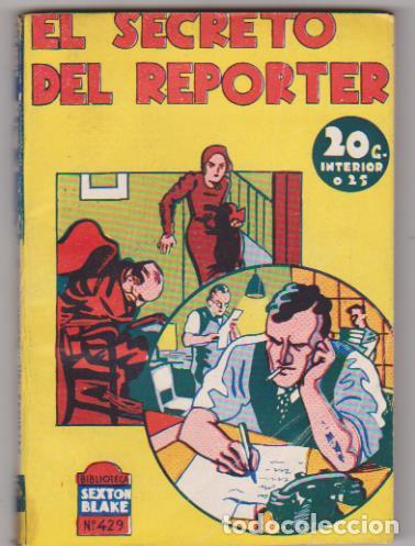 C&oacute;mics: Biblioteca Sexton Blake n&ordm; 429. Tor-Buenos Aires 1938 - Foto 1