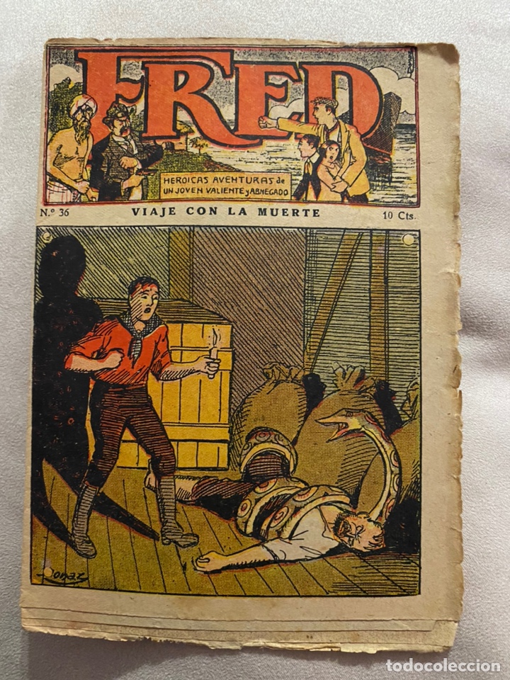C&oacute;mics: Fred n&uacute;mero 36 viaje con la muerte - Foto 1