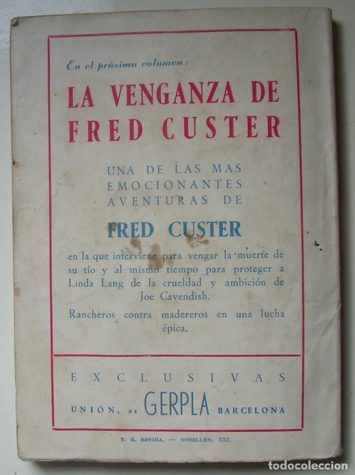 C&oacute;mics: LOS REVOLVERES MANDAN. A. MORGAN DAVIS. COL. FRED CUSTER N&ordm; 5. EDICIONES CLIPER - Foto 2