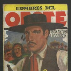 Cómics: JUAN ANTONIO BANDERAS, LA MUERTE DE LOS VALIENTES. J. LEON. HOMBRES DEL OESTE, 37. ED. CLIPER. Lote 192729438