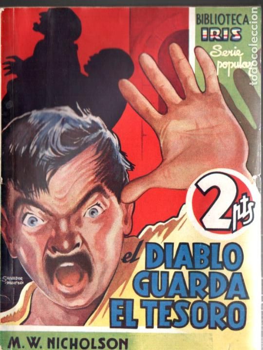 C&oacute;mics: NICHOLSON . EL DIABLO GUARDA EL TESORO (IRIS BRUGUERA, c. 1940) - Foto 1