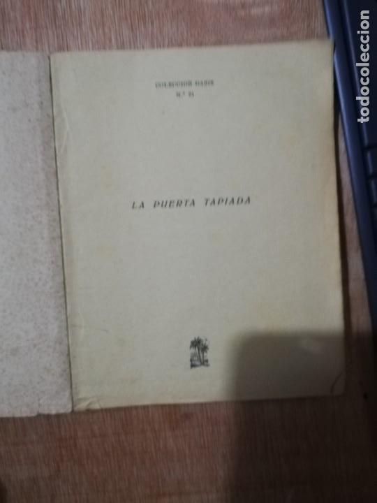 C&oacute;mics: LA PUERTA TAPIADA. E. T. HOFFMAN. COLECCI&Oacute;N OASIS. 91. 1&ordf; EDIC. 1947 - Foto 2