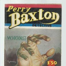 Comics: PERRY BAXTON 9: LA MANO CORTADA, 1945, REGUERA. COLECCIÓN A.T.. Lote 196261906