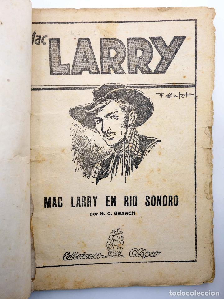 C&oacute;mics: MAC LARRY 13. Mac Larry en R&iacute;o Sonoro (H.C. Granch) Cliper, 1946 - Foto 3