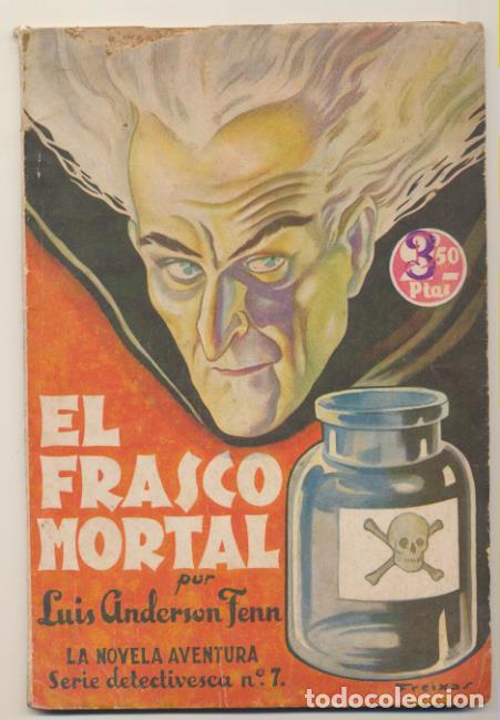 C&oacute;mics: La Novela Aventura serie Detectivesca n&ordm; 7. El frasco mortal por L. Anderson Fenn. Hymsa