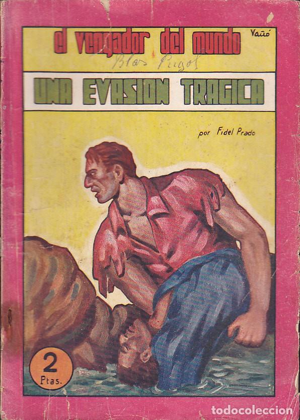 C&oacute;mics: NOVELA COLECCION EL VENGADOR DEL MUNDO - Foto 1