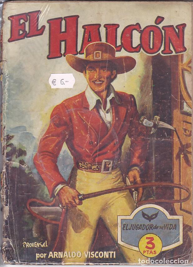 C&oacute;mics: NOVELA COLECCION EL HALCON FALTA CONTRAPORTADA - Foto 1