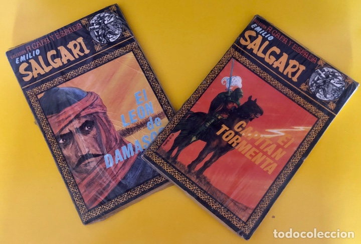 C&oacute;mics: A CAPA Y ESPADA EMILIO SALGARI NMEROS 2 Y 4. - Foto 1