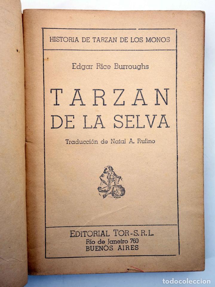 C&oacute;mics: TARZ&Aacute;N 6. TARZ&Aacute;N DE LA SELVA (Edgar Rice Burroughs) Tor, 1945 - Foto 3