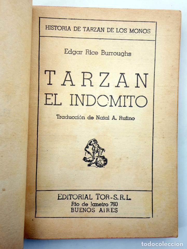 C&oacute;mics: TARZ&Aacute;N 7. TARZ&Aacute;N EL IND&Oacute;MITO (Edgar Rice Burroughs) Tor, 1945 - Foto 3