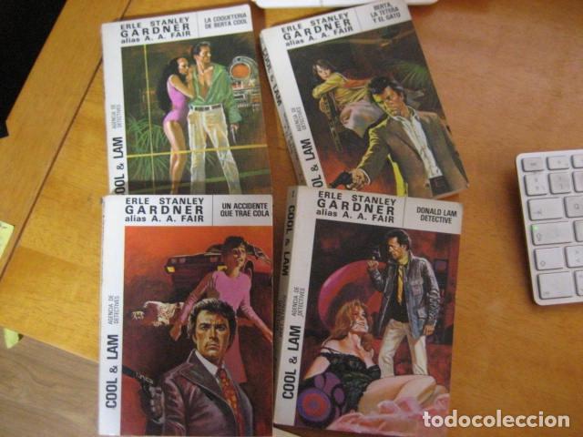 C&oacute;mics: COOL & LAM / ERLE STANLEY GARDNER / LOTE DE 4 N&Uacute;MEROS / ED. MOLINO - Foto 2