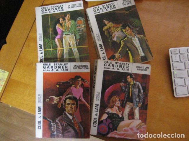 C&oacute;mics: COOL & LAM / ERLE STANLEY GARDNER / LOTE DE 4 N&Uacute;MEROS / ED. MOLINO - Foto 1