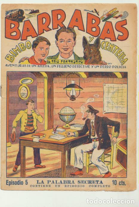 C&oacute;mics: Barrab&aacute;s, Bimbo y Centella n&ordm; 5. El Gato Negro 192? - Foto 1